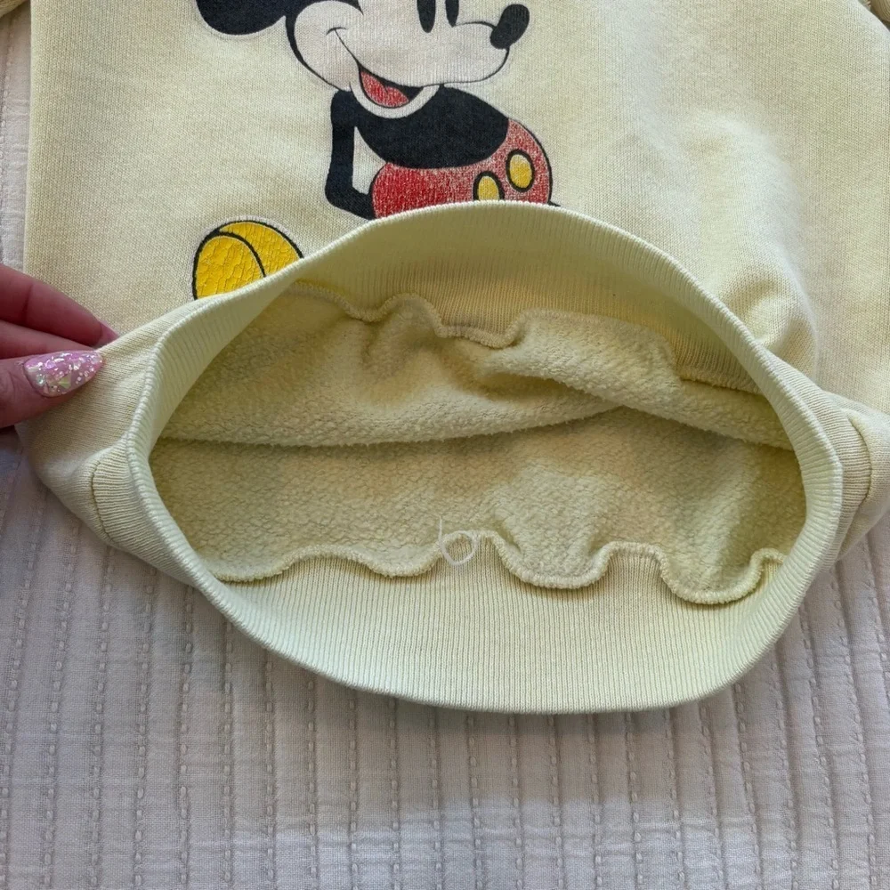The Walt Disney Company Velva Sheen Mickey Mouse Vintage 80's Youth Sweatshirt